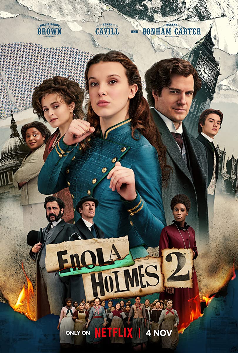 فيلم Enola Holmes 2 2022 مترجم اون لاين